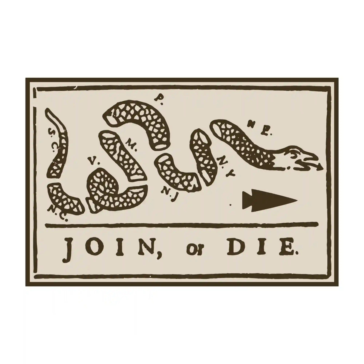 Join or Die Ruck