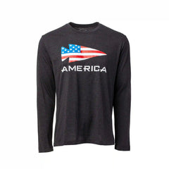Men's America Long Sleeve - Tri-BlendX