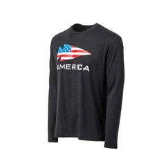 Men's America Long Sleeve - Tri-BlendX