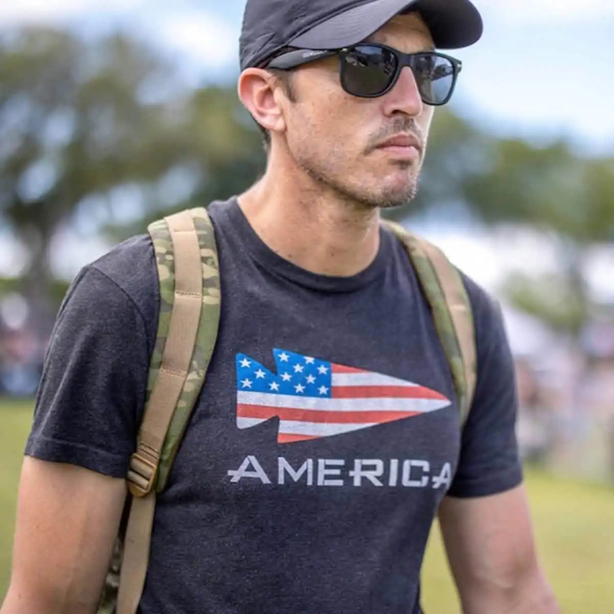 America Tee - Tri-BlendX