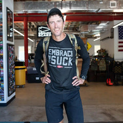 Men's Embrace the Suck Long Sleeve - Tri-BlendX